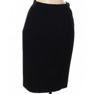 Austin Reed Wool Skirt, Size 8, Black